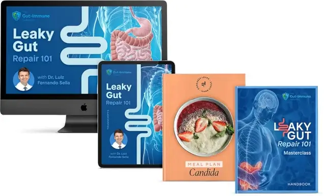 image of leaky gut collection contents