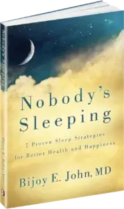 Nobody’s Sleeping: 7 Proven Sleep Strategies for Better Health and Happiness cover