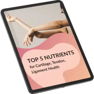 Top 5 Nutrients for Cartilage, Tendon, Ligament Health cover