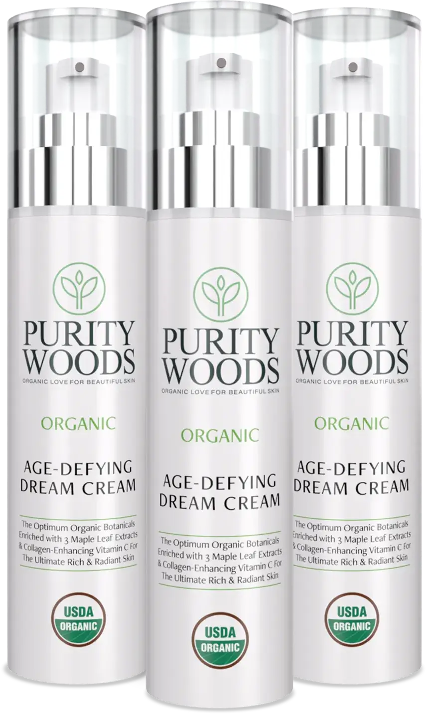 Image of 3 bottles of Dream Cream