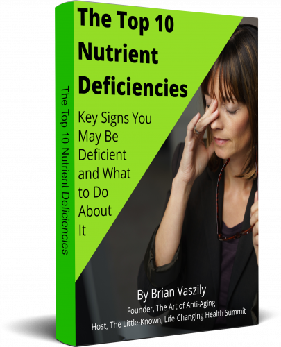 The Top 10 Nutrient Deficiencies 3d right cover